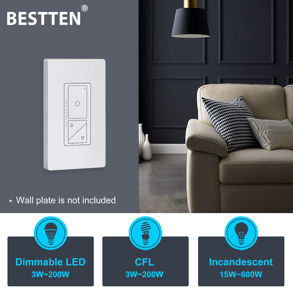 In-Wall LED Dimmer Switch